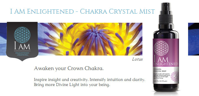 I Am Enlightened Chakra Crystal Mists