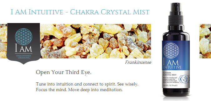 I Am Intuitive Chakra Crystal Mists