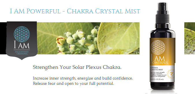 I Am Powerful Chakra Crystal Mists