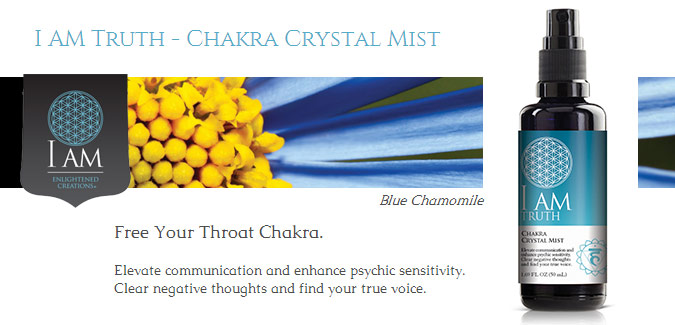 I Am Truth Chakra Crystal Mists