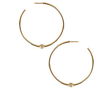 Earings - Briley Hoops Gold